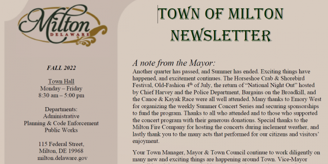 Downtown Milton - Town of Milton